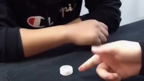 Funny Disappearing Bottle cap Magic Trick