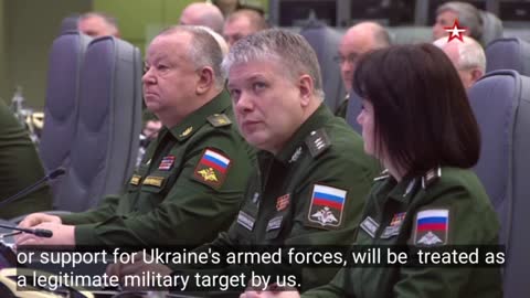 Ukraine War - Last warning to NATO for interference and prolonging the crisis.