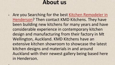 Best Kitchen Remodeler in Henderson.