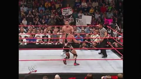 John Cena & Shawn Michaels vs. Kurt Angle & Chris Masters Raw November 7, 2005