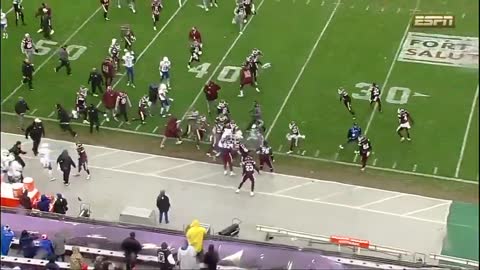 Insane Brawl At Mississippi State / Tulsa Game