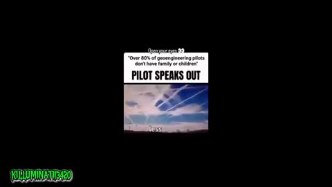 Most Chemtrail Pilots are Hardened to Humanity