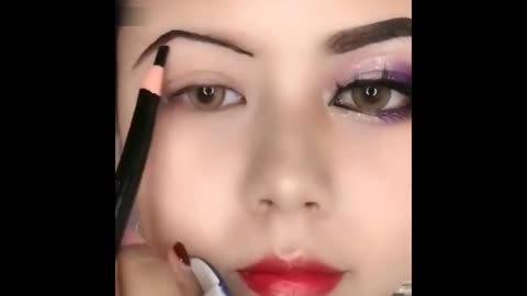 MAKEUP AND EYEBROW TUTORIAL WITH PENCIL FOR BEGINNERS FULL STEP BY STEP!