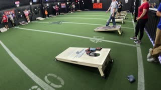 AJ's Sports "Texas Cornhole showdown" day 2 qualifier - Rounder 1