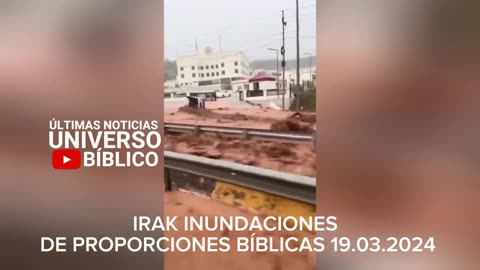 Inundaciones en Irak de proporciones bíblicas