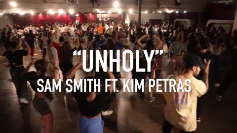 UNHOLY - Sam Smith & Kim Petras Dance | ft Nicole Laeno, Cassidy & Alysha