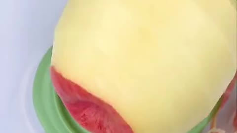 Is peeling fruit fast