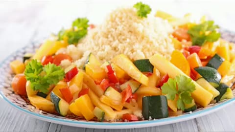 Tropical Fruit and Coconut Rice Salad