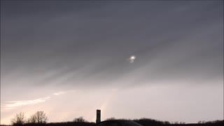 Crazy Video Of Lightning In Front Of The Sun