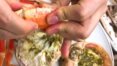 [Korean food] steamed snow crab