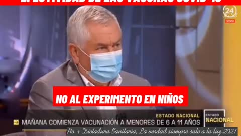 MINISTRO DE LA ENFERMEDAD DE CHILE NO GARANTIZA SEGURIDAD DEL PINCHAZO