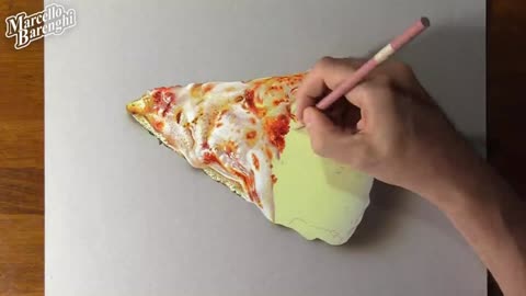 Draw More Delicacies On The Pizza