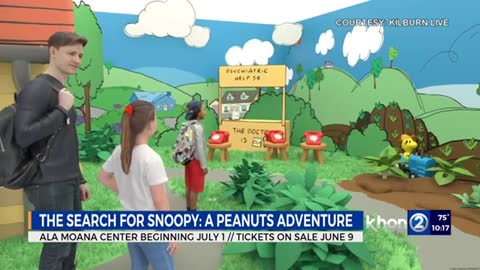 New exhibit to tour Snoopy’s Doghouse coming to Ala Moana