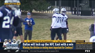 UNDISPUTED Skip Bayless reacts Cowboys will lock up the NFC East with a win