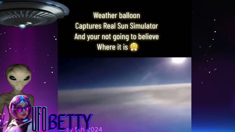 Sun Simulator location caught by weather balloon ?? Check out the Docs..