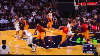 NBA2K: Pacers vs Jazz (Dunks-Buzzer Beater)