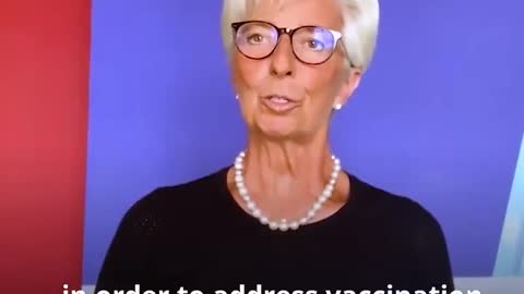 Christine Lagarde - Especialista em Epidemiologia - Todos Devem Ser Injectados