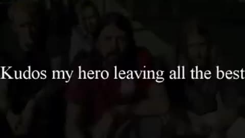 Foo Fighters My Hero With Lyrics