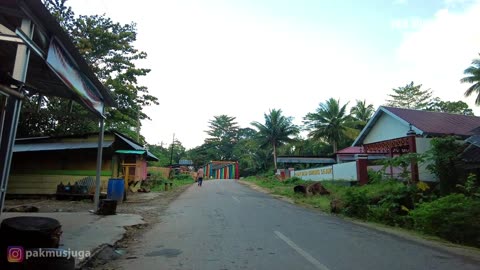 Desa Gunung Sejuk Kecamatan Sampolawa Saat Pagi Hari