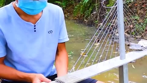 Artitec Engineer || The construction of a mini cable stayed bridge 🌉 ||