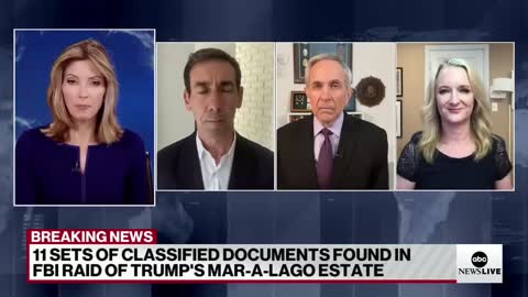 FBI recovered 11 sets of classified documents in Trump's home during raid