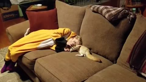 Fennec Fox 🦊 & Her Favorite Human
