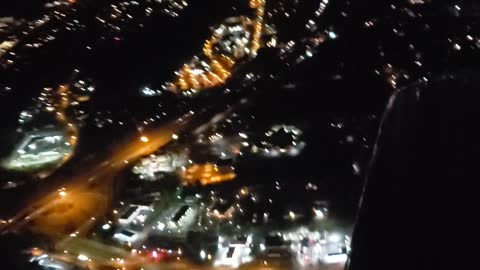 Lights seen from above in Southern Tennessee