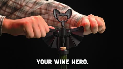 OTOTO Vino Spooky Bat Wine Opener. Link description