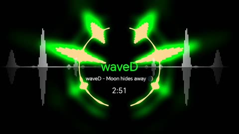 waveD - Moon Hides Away 🌒 | English Song | AI-Generated Melody 🎵 | AI-Music