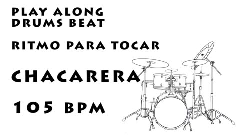 chacarera Beat 105 BPM - Percusión de Chacarera 105 BPM