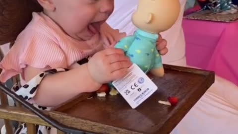 Cute baby video