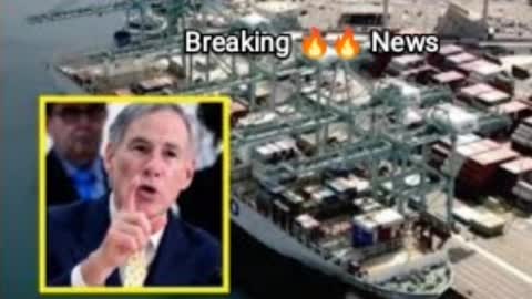 Texas Gov Exposes Biden Supply Chain Scandal - America FUMING