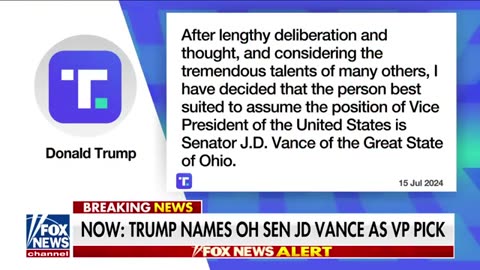 BREAKING Trump names JD Vance as VP pick_360p
