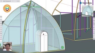 Late video based on 3D Sketchup file explaining changes made to PyraPOD4 Grande-17, all parts welded