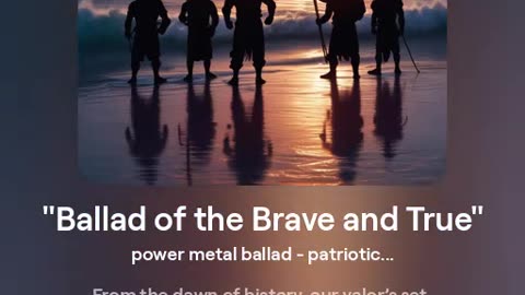 Ballad of the Brave and True - v1 - Songs for Liberty