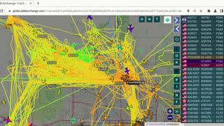 Bird NaziPac N4144X again over Morristown AZ - Feb 5th 2024 -