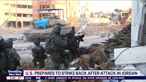 US prepares to strike back after attack in Jordan