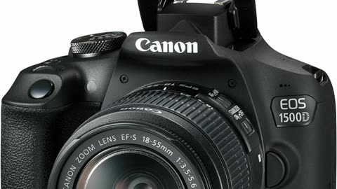 Canon EOS 200D II 24.1MP Digital SLR Camera + EF-S 18-55mm f4 is STM Lens (Black) #viral