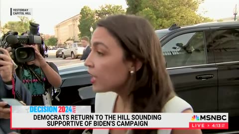 These Democrats have suddenly changed their mind. Listen to Jeffries, AOC, and Pelosi backing Joe.