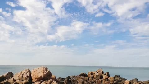 Pleasant sky and Eulwangri Beach