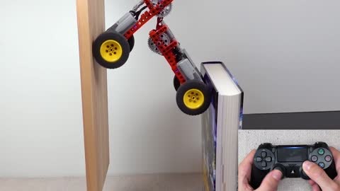 Making Lego Car CLIMB More Obstacles