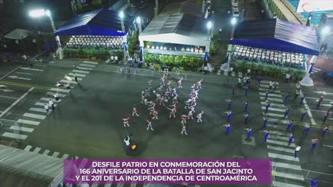 Desfile Patrio en Nicaragua - 14 de septiembre 2022
