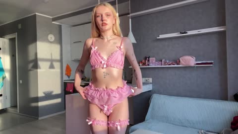 Transparent pink lingerie haul with Varya🍓 See-through lingerie haul🥰#2