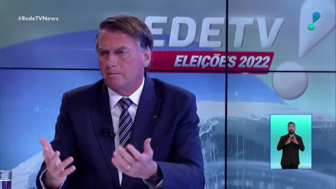 Entrevista Jair Bolsonaro - Sabatina presidenciáveis RedeTV! News