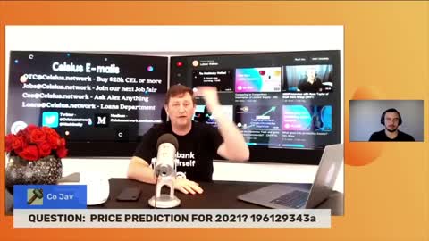 Earn Rewards! & 2021 Price prediction Question - CEL Bites