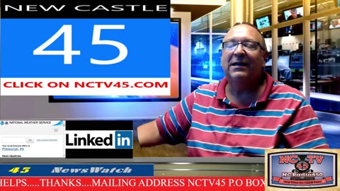 NCTV45 NEWSWATCH MORNING THURSDAY JULY 25 2024 WITH ANGELO PERROTTA