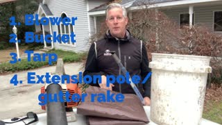 GUTTER CLEANING: Tools
