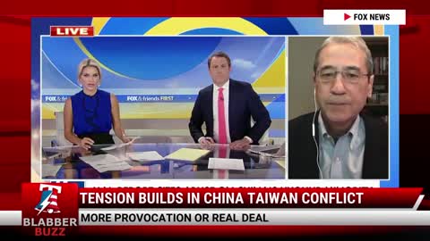 Tension Builds In China Taiwan Conflict