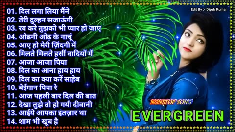 Hindi Romanitc 💞🌹💞 Bollywood_90's_Hindi_Song(Alka_YagNik,Udit_Narayan) Hit Song 90's