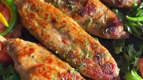 Turkish chicken Kabab lollypop